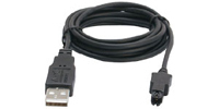 APC USB Mobile Phone Charging cable - Black - 5V DC - 0.5A