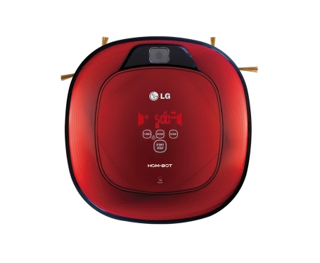 LG VR6470LVM robot vacuum Black, Red – image 2