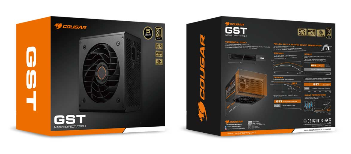 COUGAR Power Supply GST – image 9