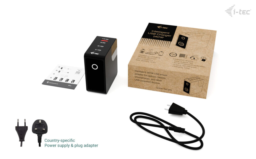 i-tec 140W Intelligent Multiport USB Charger – image 9