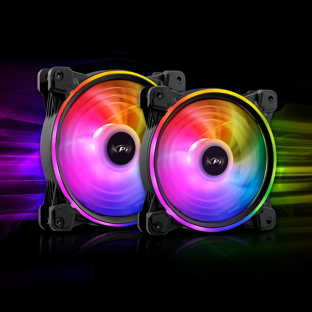 XPG HURRICANE140ARGBPWM-BKCWW computer cooling system Computer case Fan – image 5