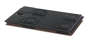 APC Roof Fan Tray (208, 230 VAC) Black