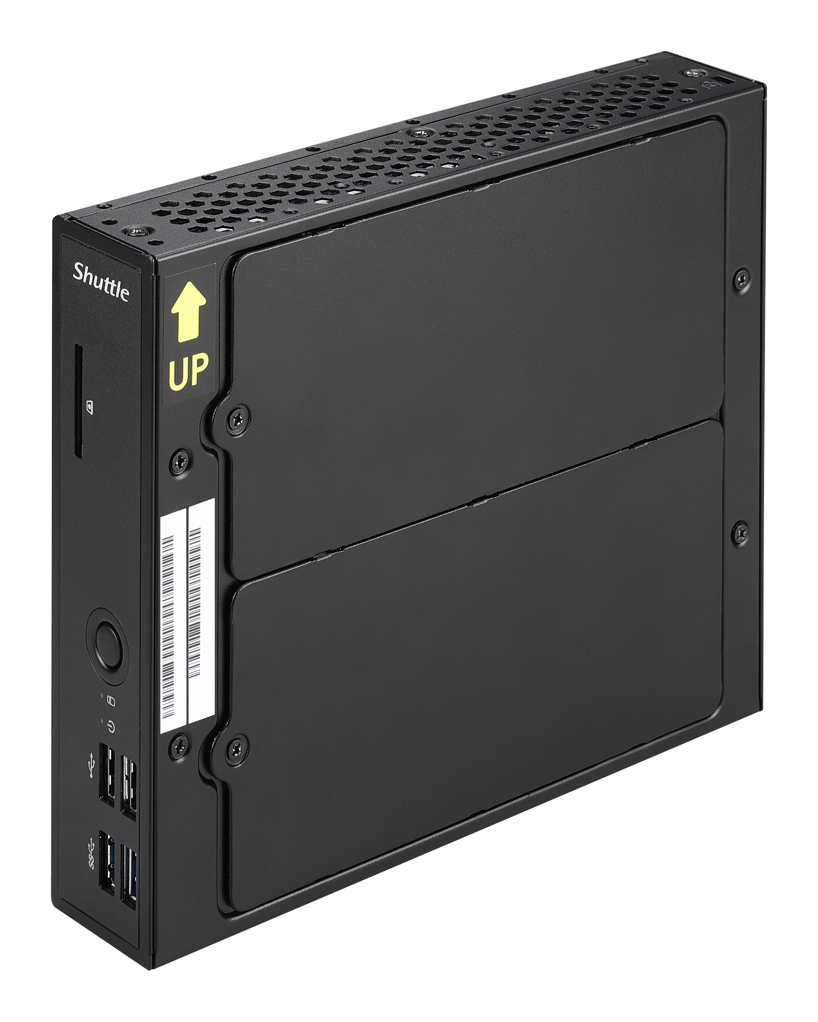 Shuttle DS407T PC/workstation barebone Nettop Black 1007U Intel® NM70 Express BGA 1023 – image 5