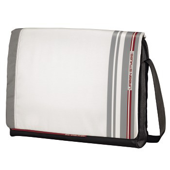 Hama Fog 39.6 cm (15.6") Messenger case White