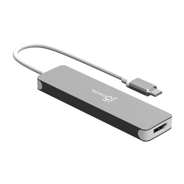 j5create JCD353 laptop dock/port replicator USB 3.2 Gen 1 (3.1 Gen 1) Type-C Grey – image 2