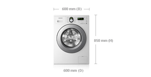Samsung WF1704YPV washing machine Front-load – image 2