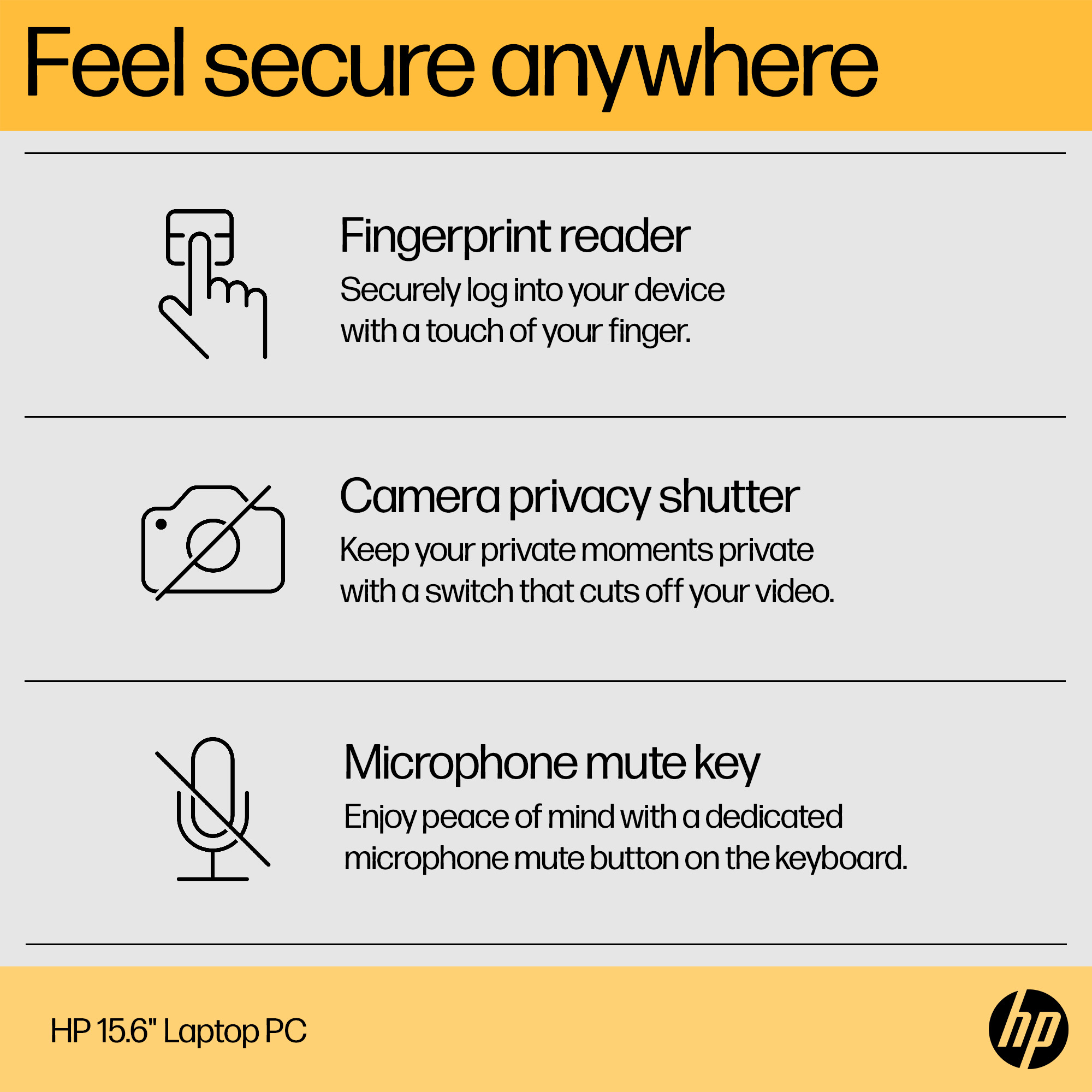 HP 15-fc0537na AMD Ryzen™ 5 7520U Laptop – image 8