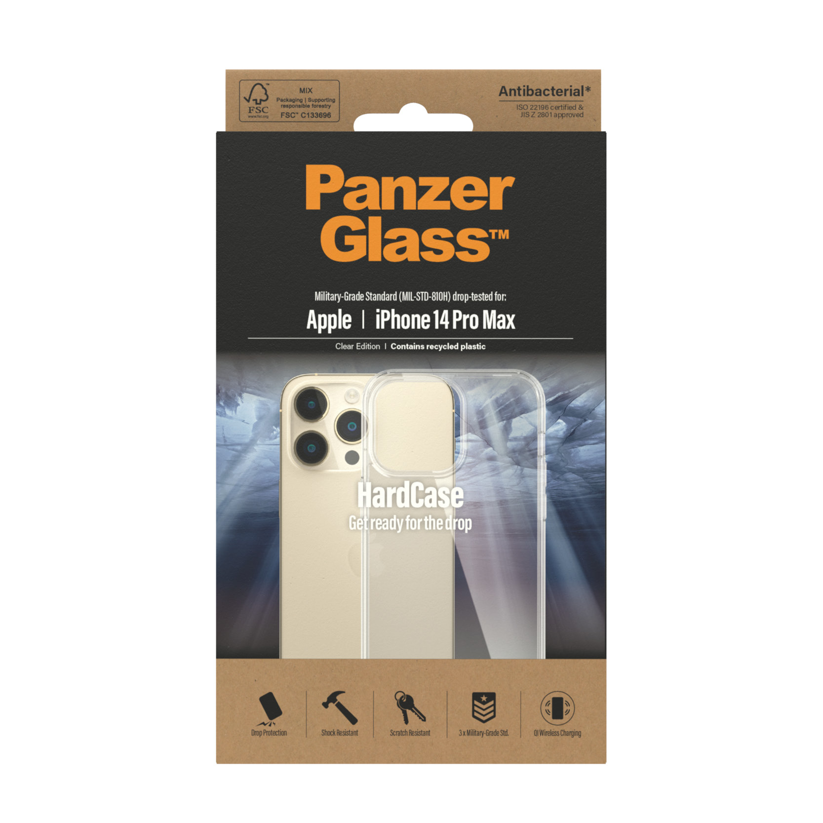 PanzerGlass® HardCase iPhone 14 Pro Max | Clear – image 3