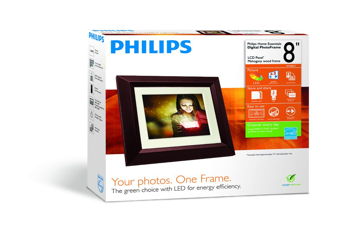 Philips Home Essentials Digital PhotoFrame SPF3482/G7 – image 2