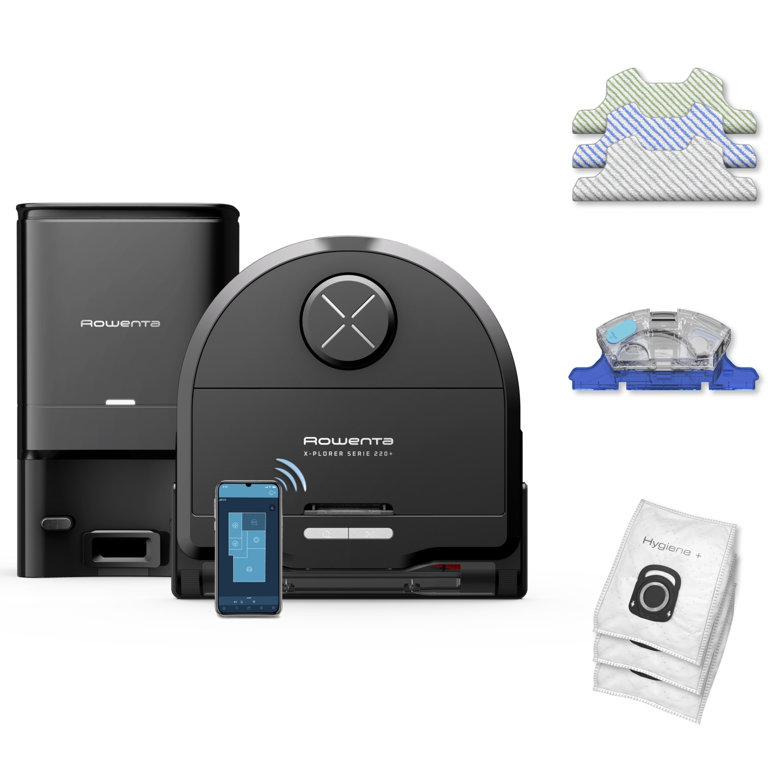 Rowenta X-Plorer RR9495 Black – image 1