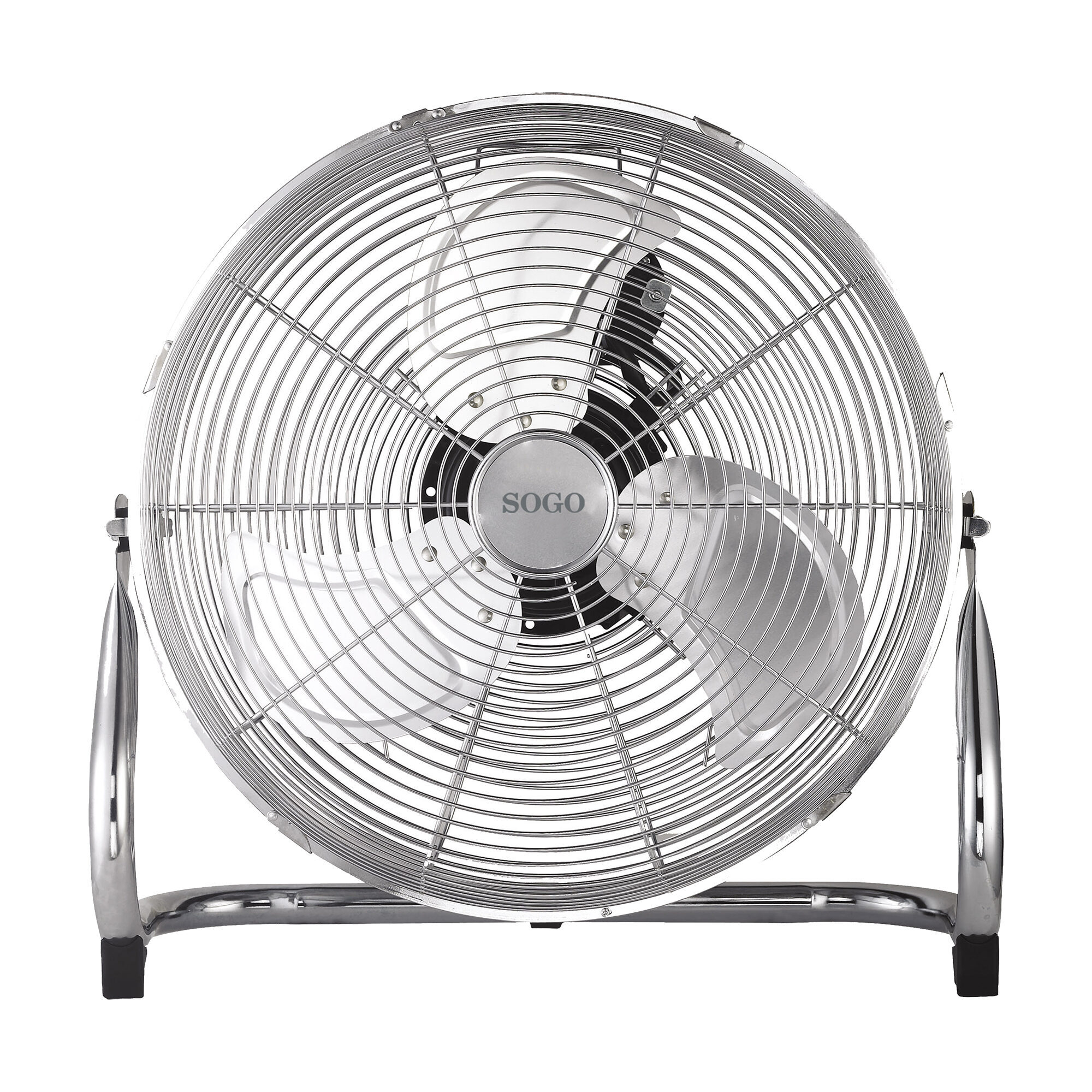 صورة مروحة أرضية صناعية Sogo VEN-SS-21040، 45 سم، معدن كروم، 110 واط