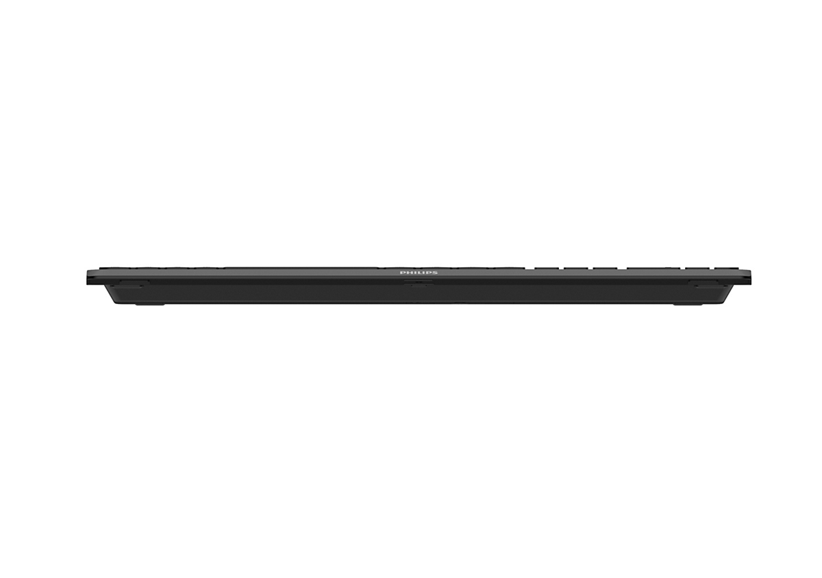 Philips 6000 series SPK6607B/00 keyboard Universal RF Wireless + Bluetooth QWERTY English Black – image 2