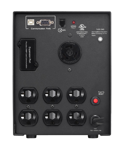 CyberPower PR2200LCDSL uninterruptible power supply (UPS) Line-Interactive 2.07 kVA – image 3