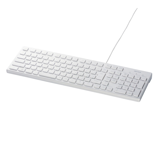 Buffalo BSKBU15WH keyboard Mouse included USB White