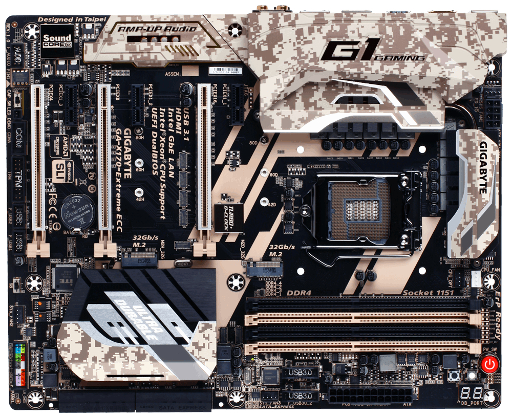 GIGABYTE GA-X170-EXTREME ECC (rev. 1.0) – image 2