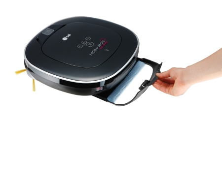 LG VR6270LVMB robot vacuum Black – image 2