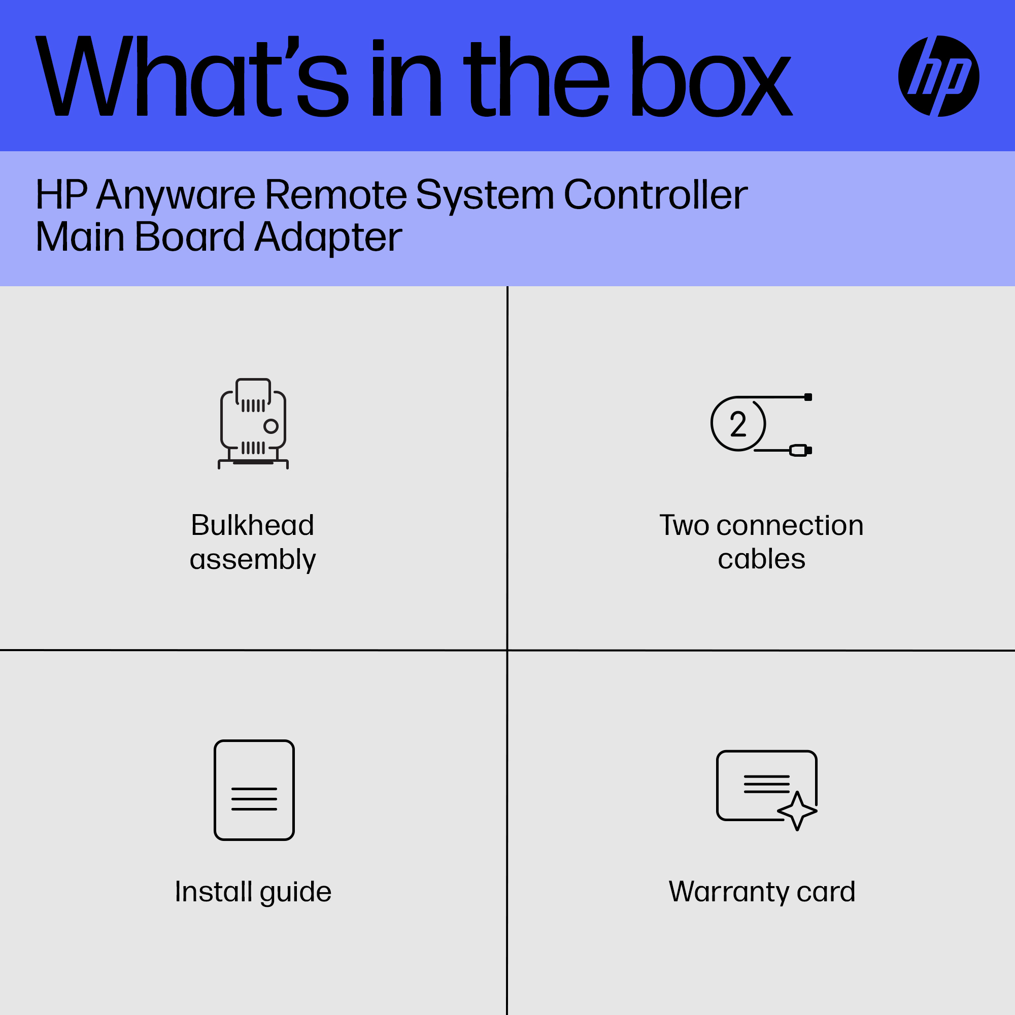 HP Remote System Controller Main Board Adapter – image 2