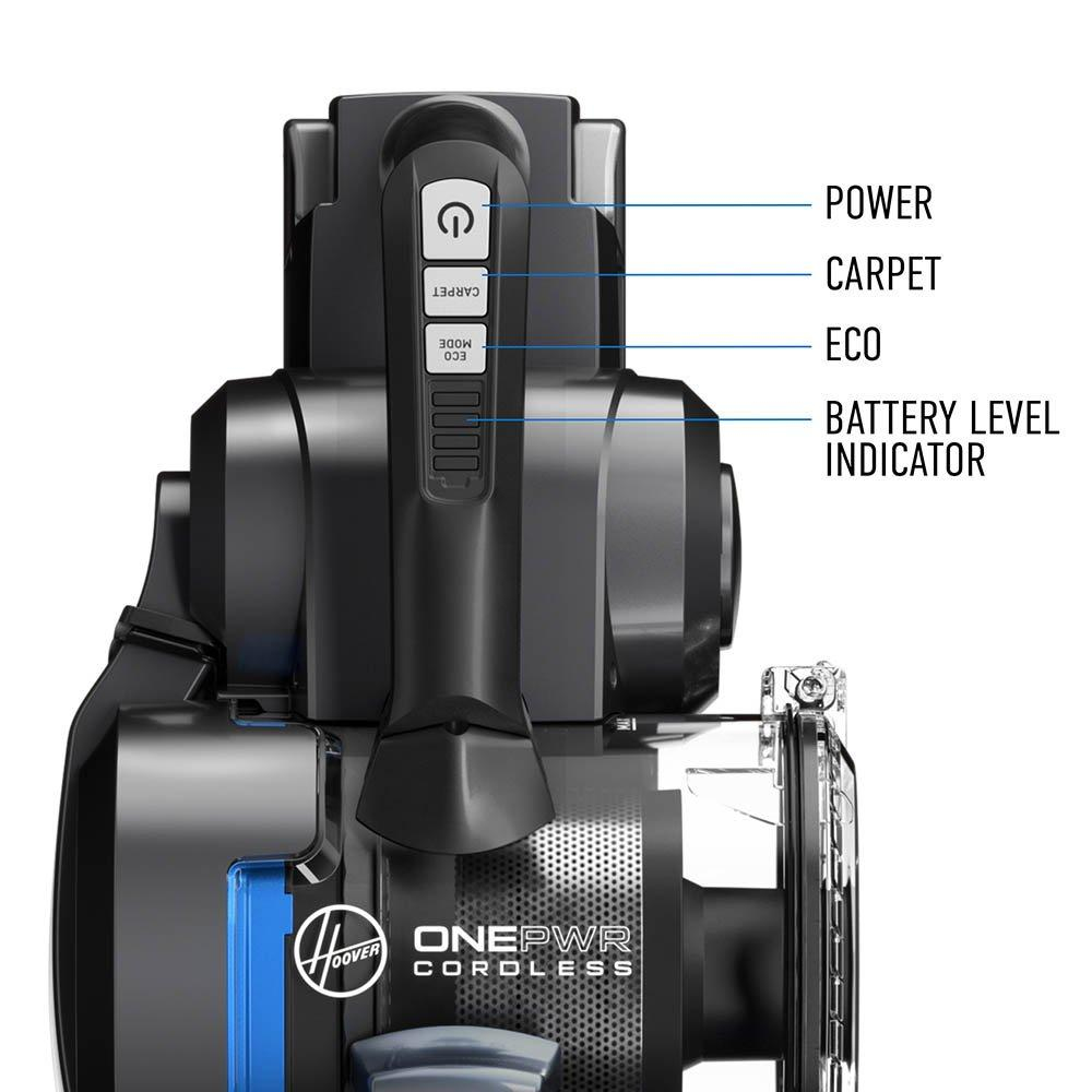 Hoover BH53310V stick vacuum/electric broom 2-in-1 stick vacuum Battery Dry Bagless Black, Blue 3 Ah – image 6