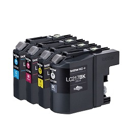Brother LC217/215-4PK ink cartridge Original Black, Cyan, Magenta, Yellow