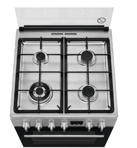 Electrolux LKK644200X Freestanding cooker Electric Gas Black, Stainless steel – image 6