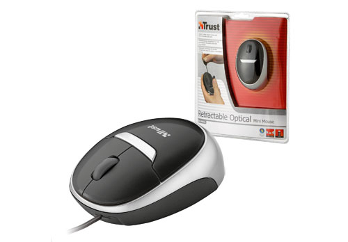 Trust Retractable Optical Mini Mouse – image 1