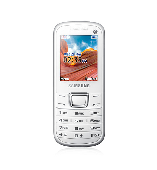 Samsung E2250 5.08 cm (2") 79 g White
