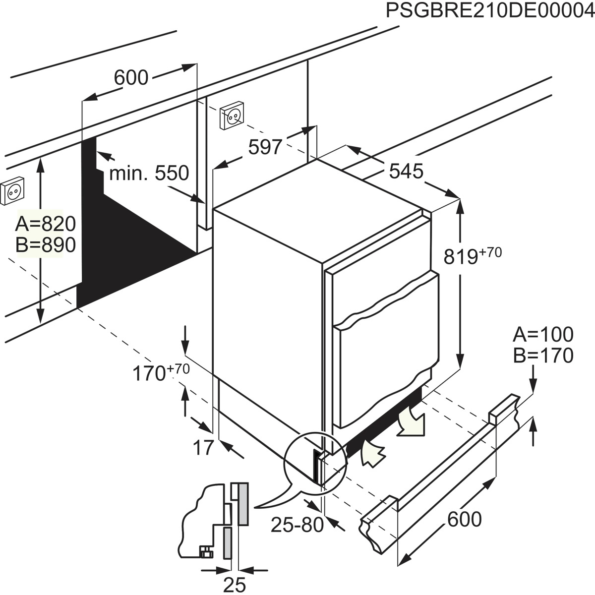 AEG OSK6I82EF fridge Built-in – image 3