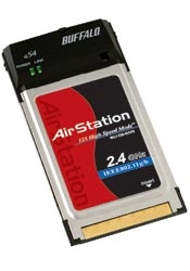 Buffalo 125Mbps High Speed Mode Wireless Cardbus Adapter with AOSS