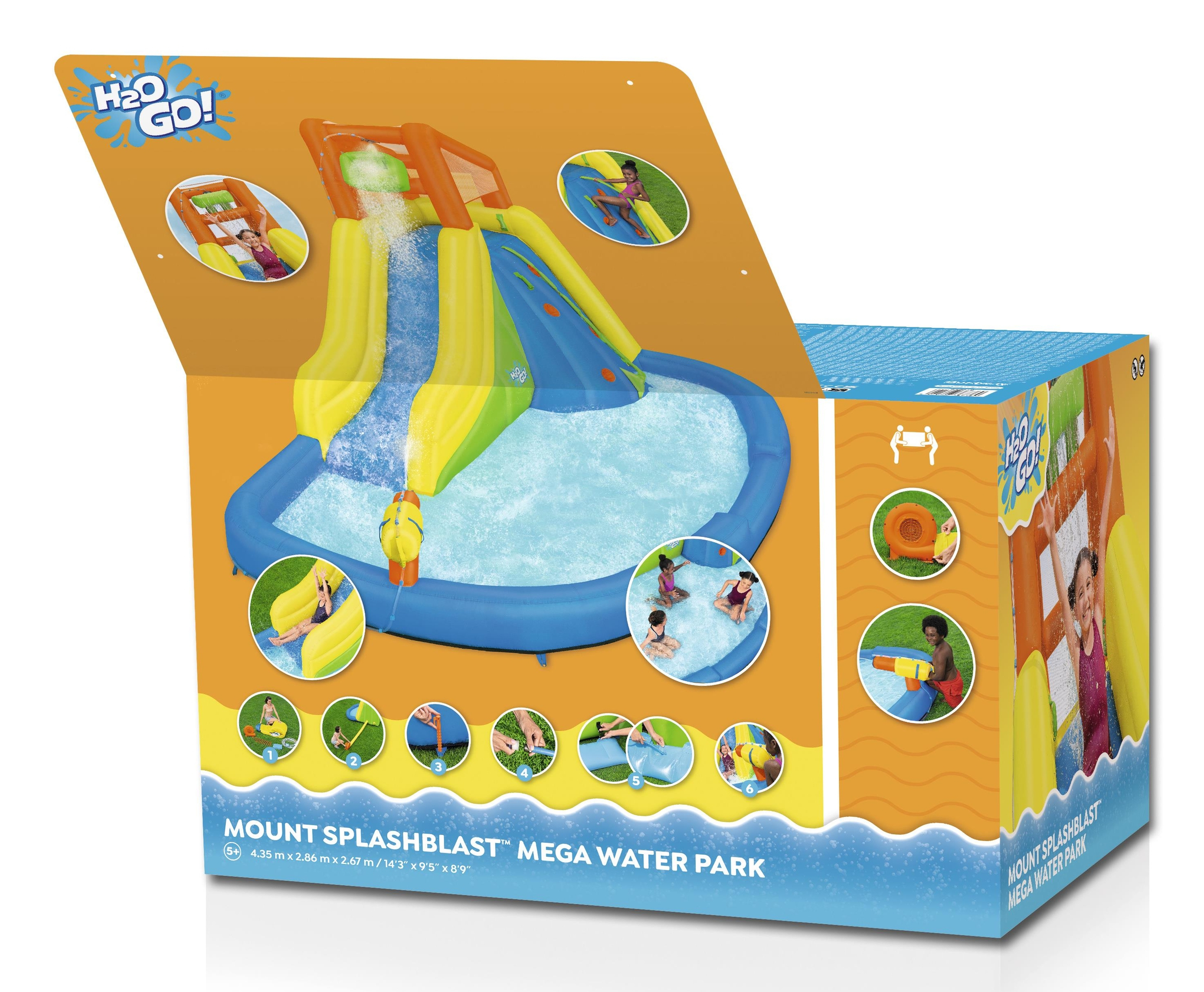 عکس پارک آبی بادی H2OGO! مدل Mount Splashblast