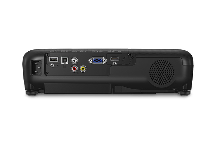 Epson PowerLite 1266 Standard throw projector 3600 ANSI lumens 3LCD WXGA (1280x800) Black – image 4