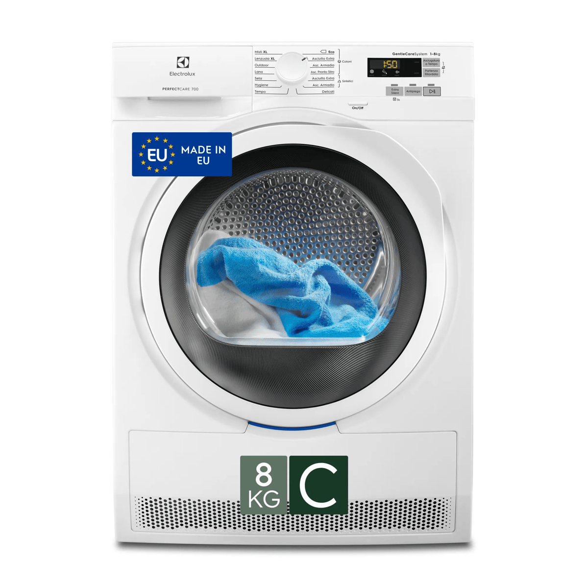 Electrolux EW7H583W tumble dryer Freestanding Front-load