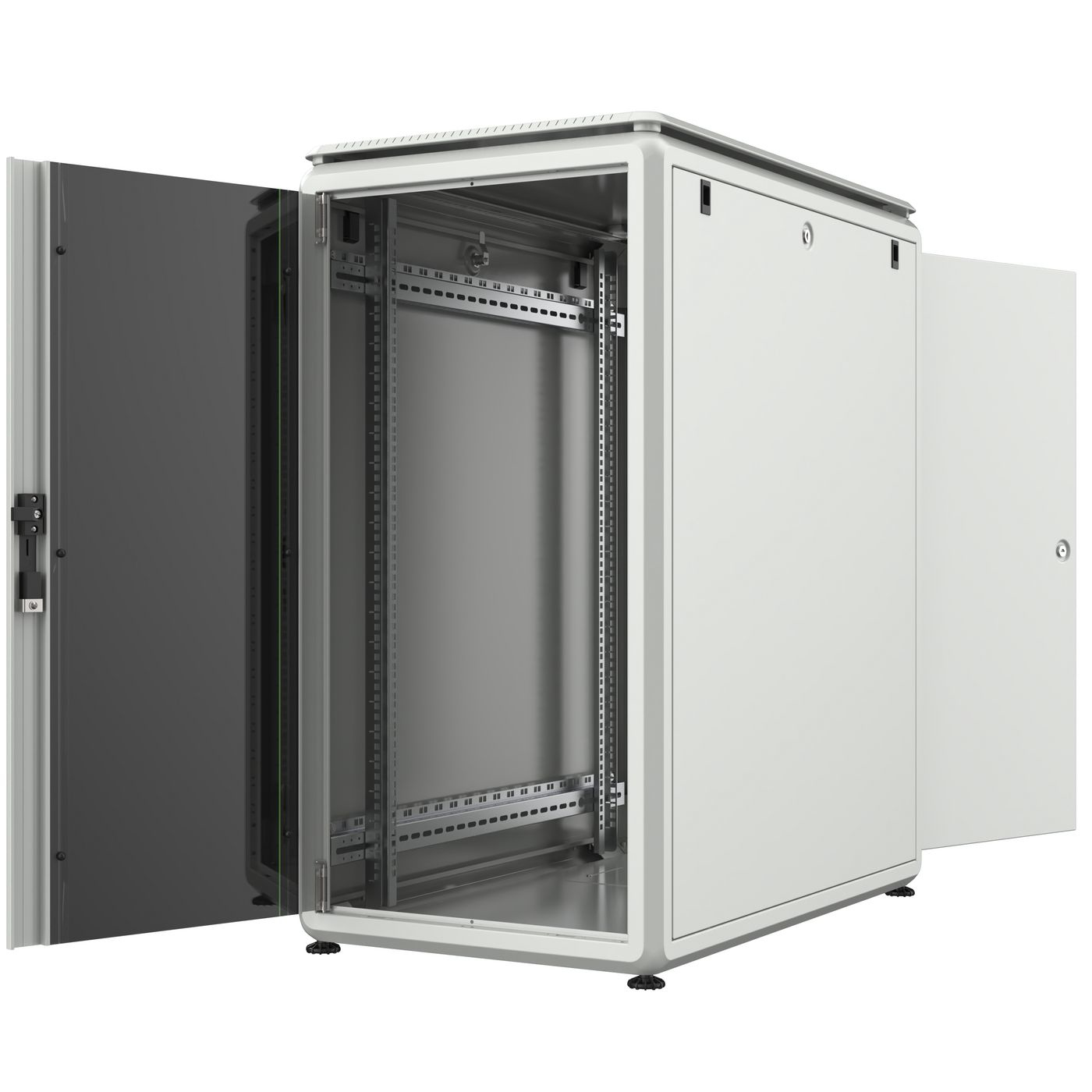 Lanview RDL22U61WH rack cabinet 22U Freestanding rack White – image 2