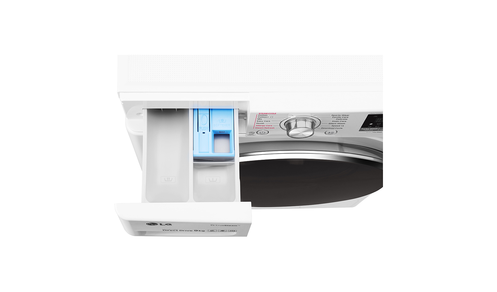 LG F4J8VSP2W washer dryer Freestanding Front-load White – image 9