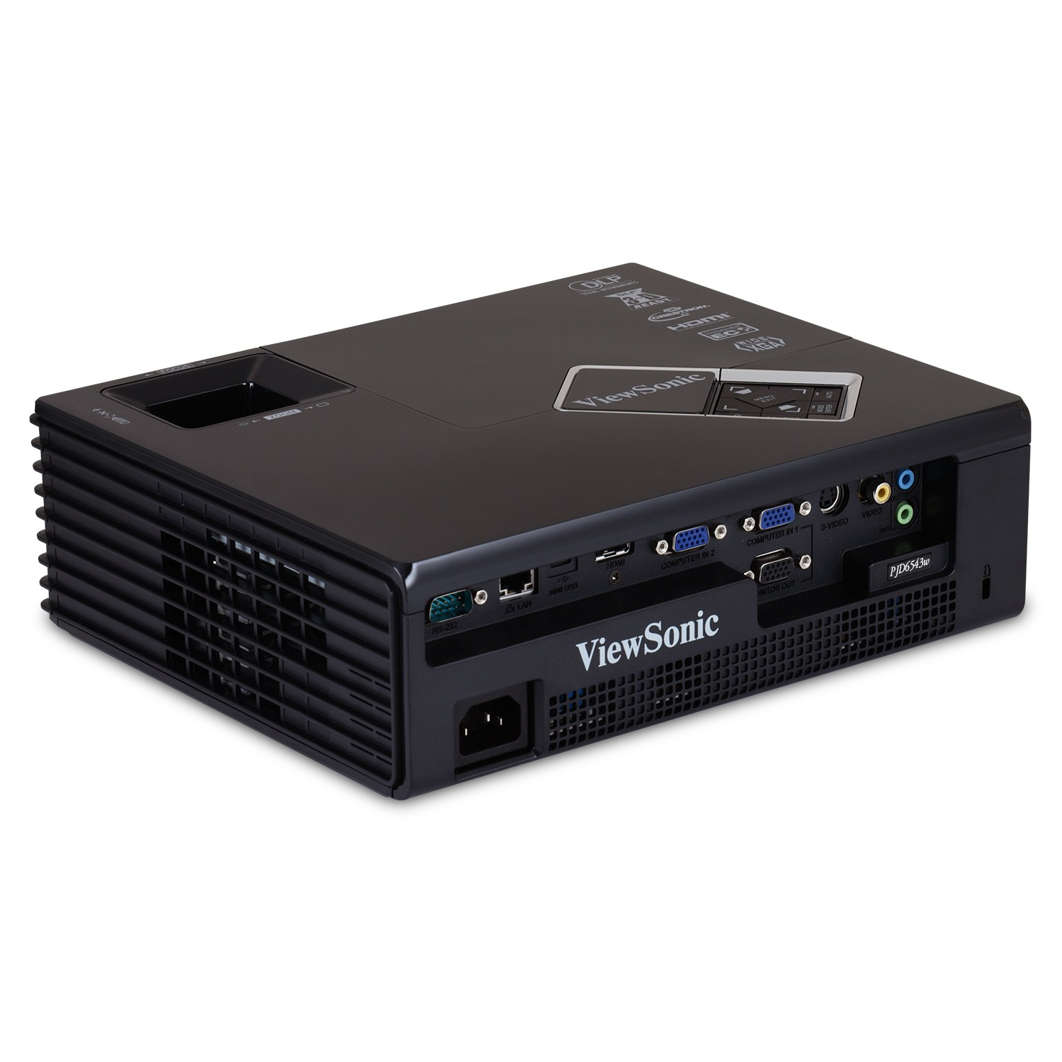 Viewsonic PJD6543W data projector 3000 ANSI lumens DLP WXGA (1280x800) 3D Black – image 6