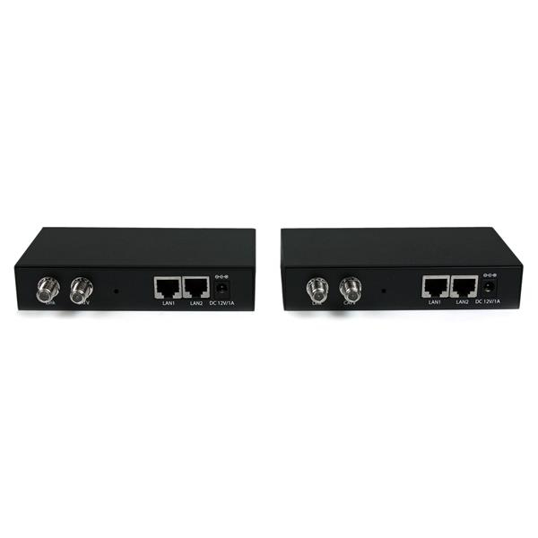 StarTech.com Gigabit Ethernet over Coaxial Unmanaged Network Extender Kit - 2.4km – image 3