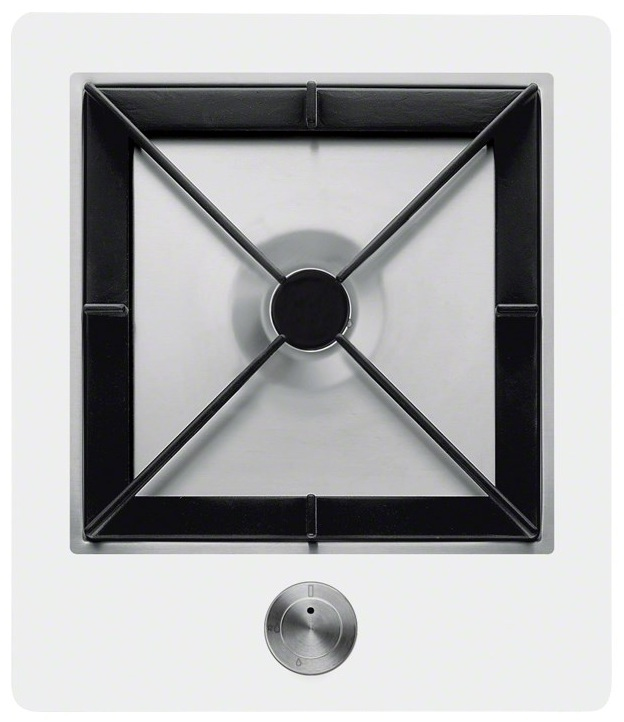 Electrolux PZI1OV Black, Stainless steel, White Built-in Gas 1 zone(s)