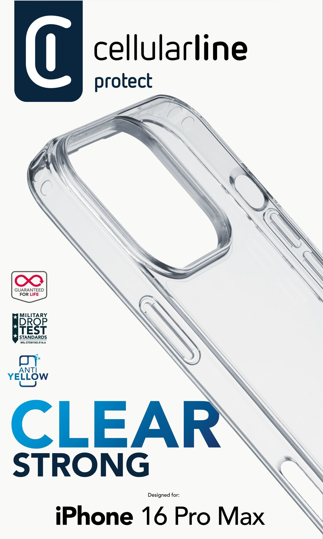 Cellularline Clear Protect - iPhone 16 Pro Max – image 2