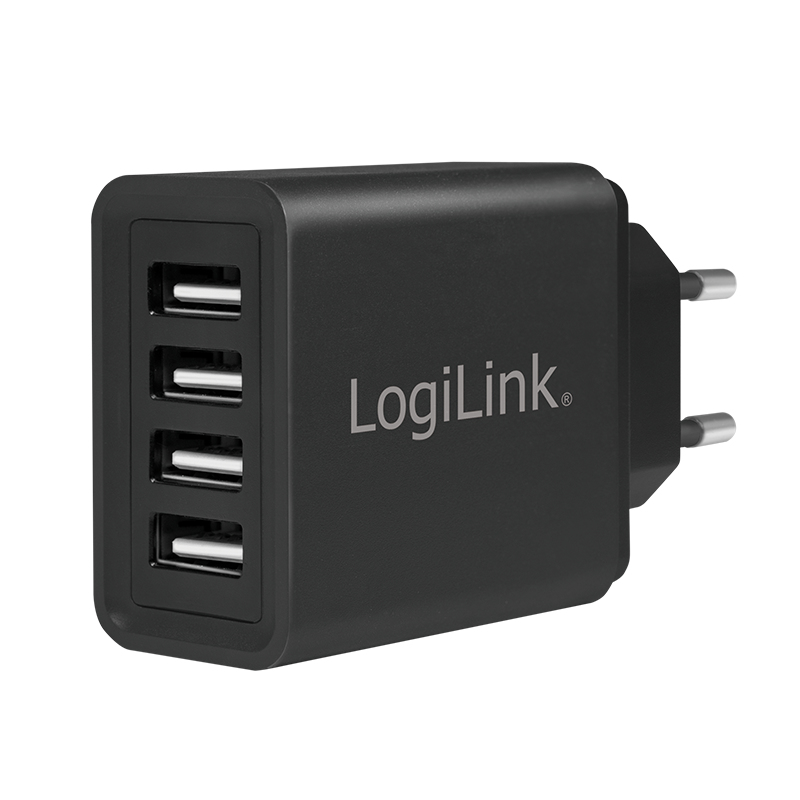 LogiLink PA0211 mobile device charger Smartphone, Tablet Black AC Indoor – image 2