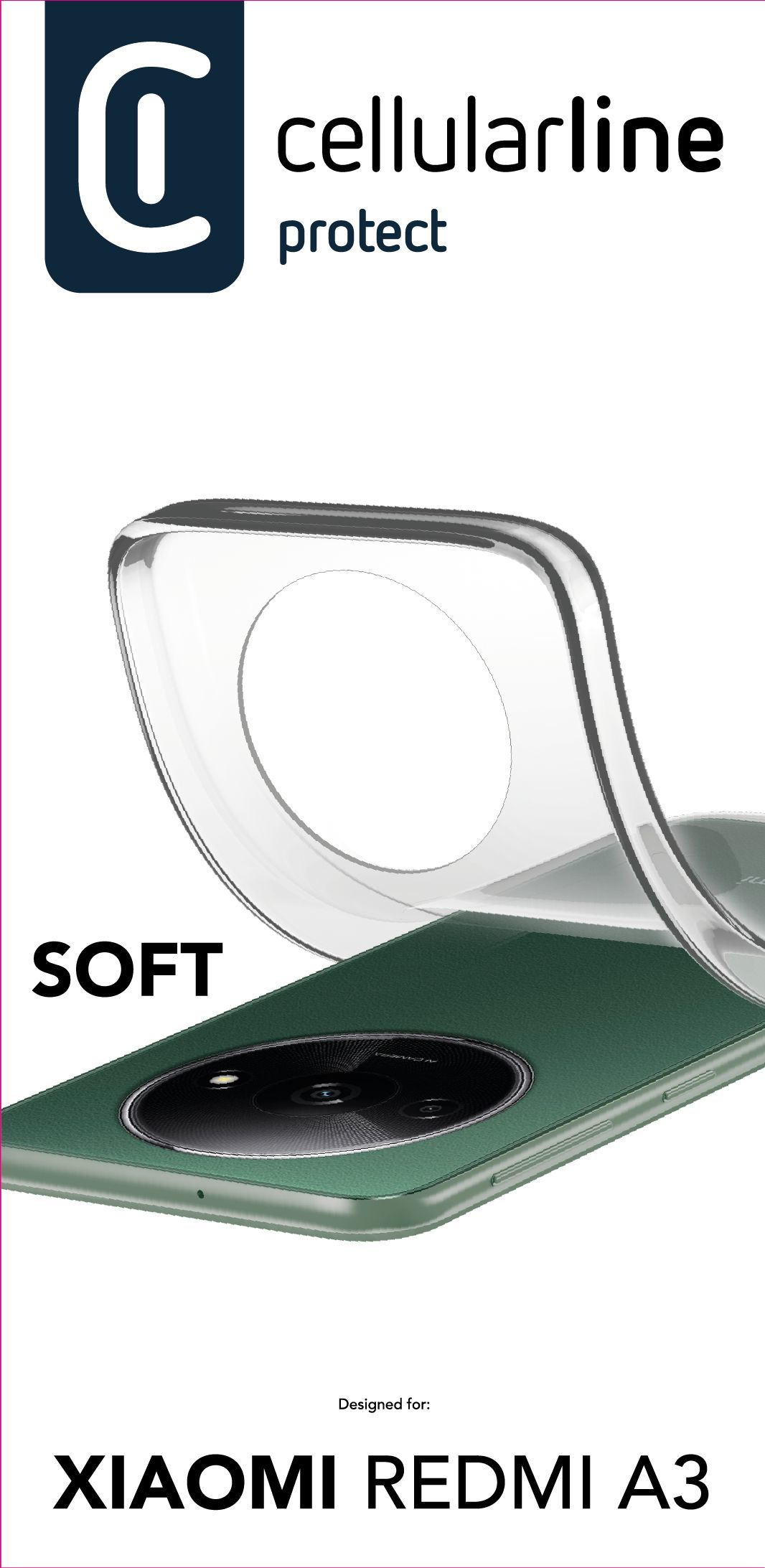 Cellularline Soft - Redmi A3 Soft rubber case – image 2