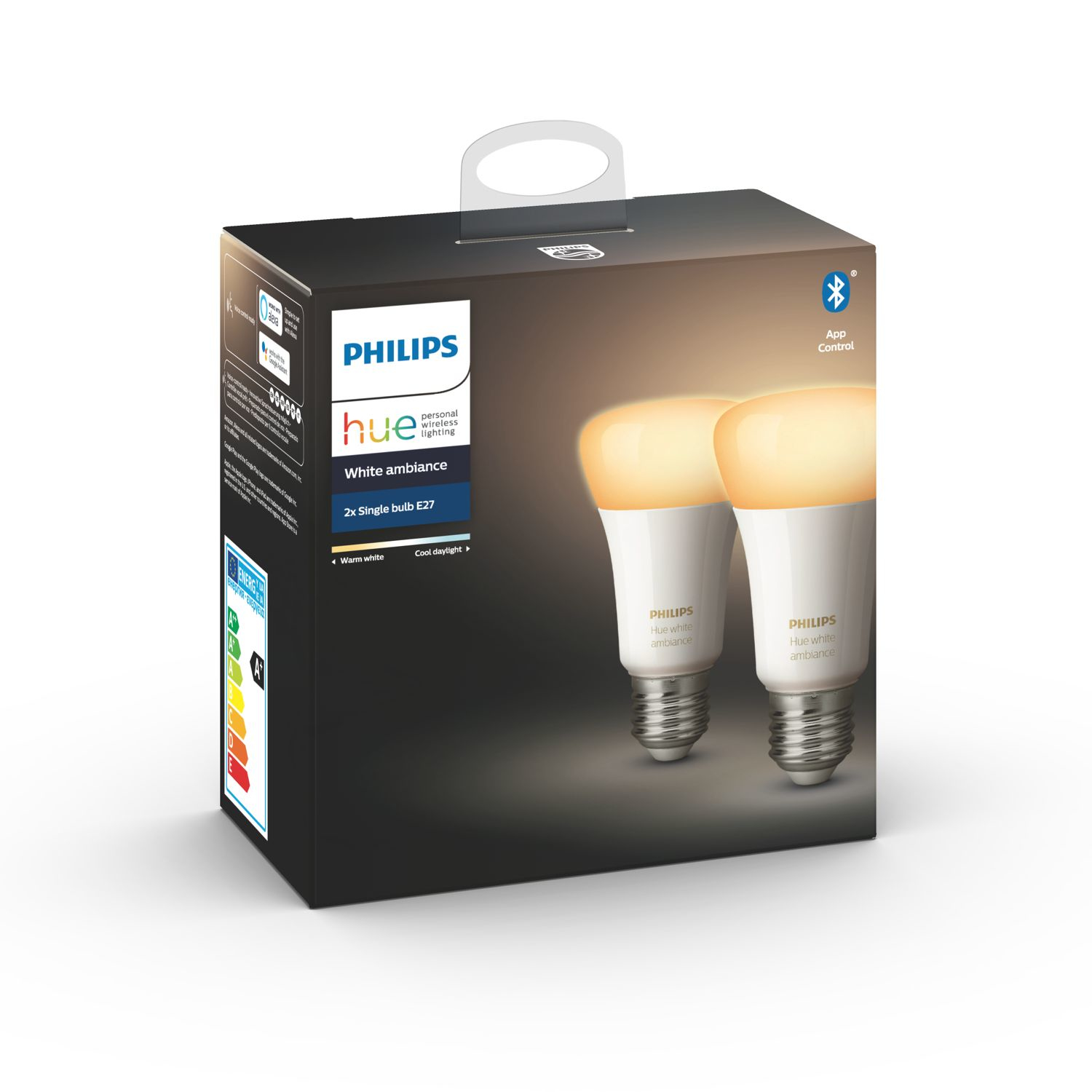 Philips by Signify Philips Hue White ambience 2-pack E27 – image 3