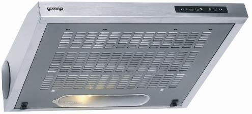 Gorenje DU5146E cooker hood Semi built-in (pull out) Stainless steel 144 m³/h