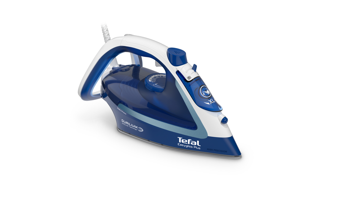 Tefal EasyGliss Plus FV5770 Dry & Steam iron Durilium Airglide soleplate