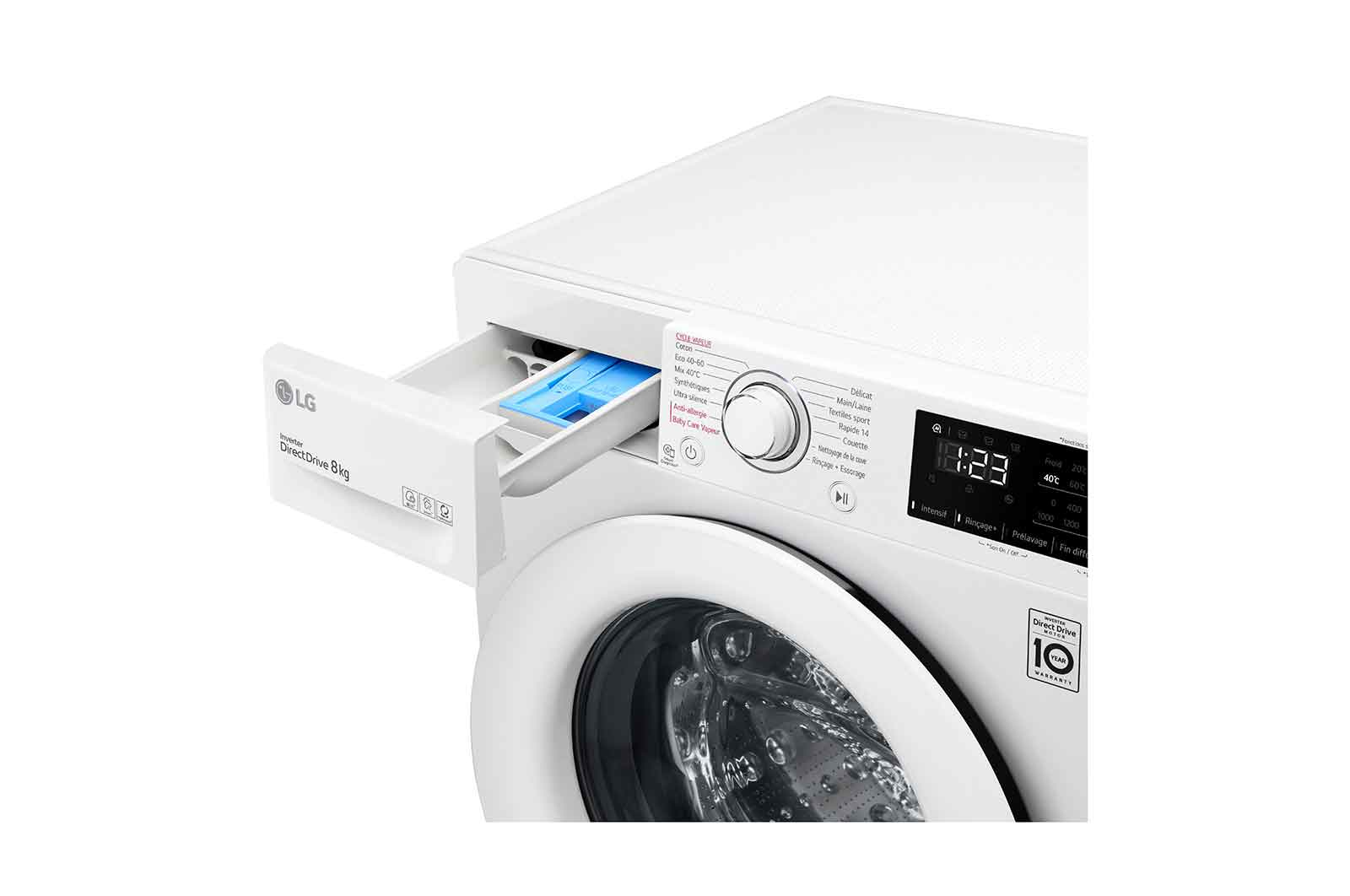 LG F84V33WHS washing machine Front-load – image 6