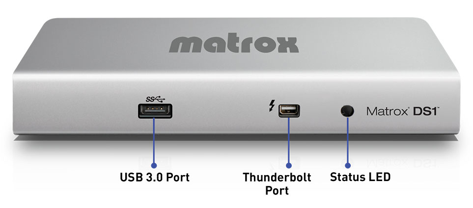 Matrox DS1/DVI Thunderbolt docking station – image 3