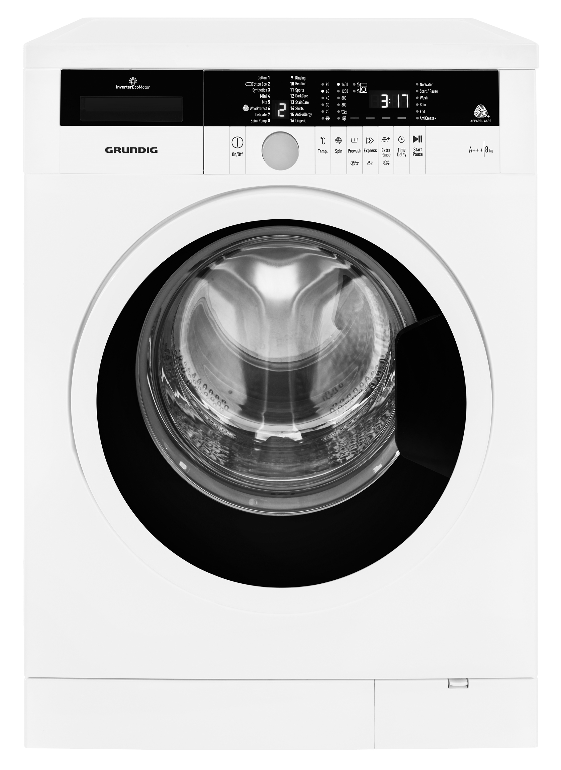 Grundig GWN38430W washing machine Front-load – image 4