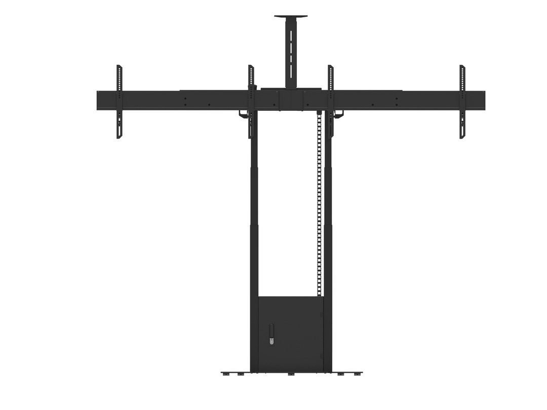 Multibrackets M Motorized Floorbase Dual Screen incl cabinet & cam-shelf – image 5