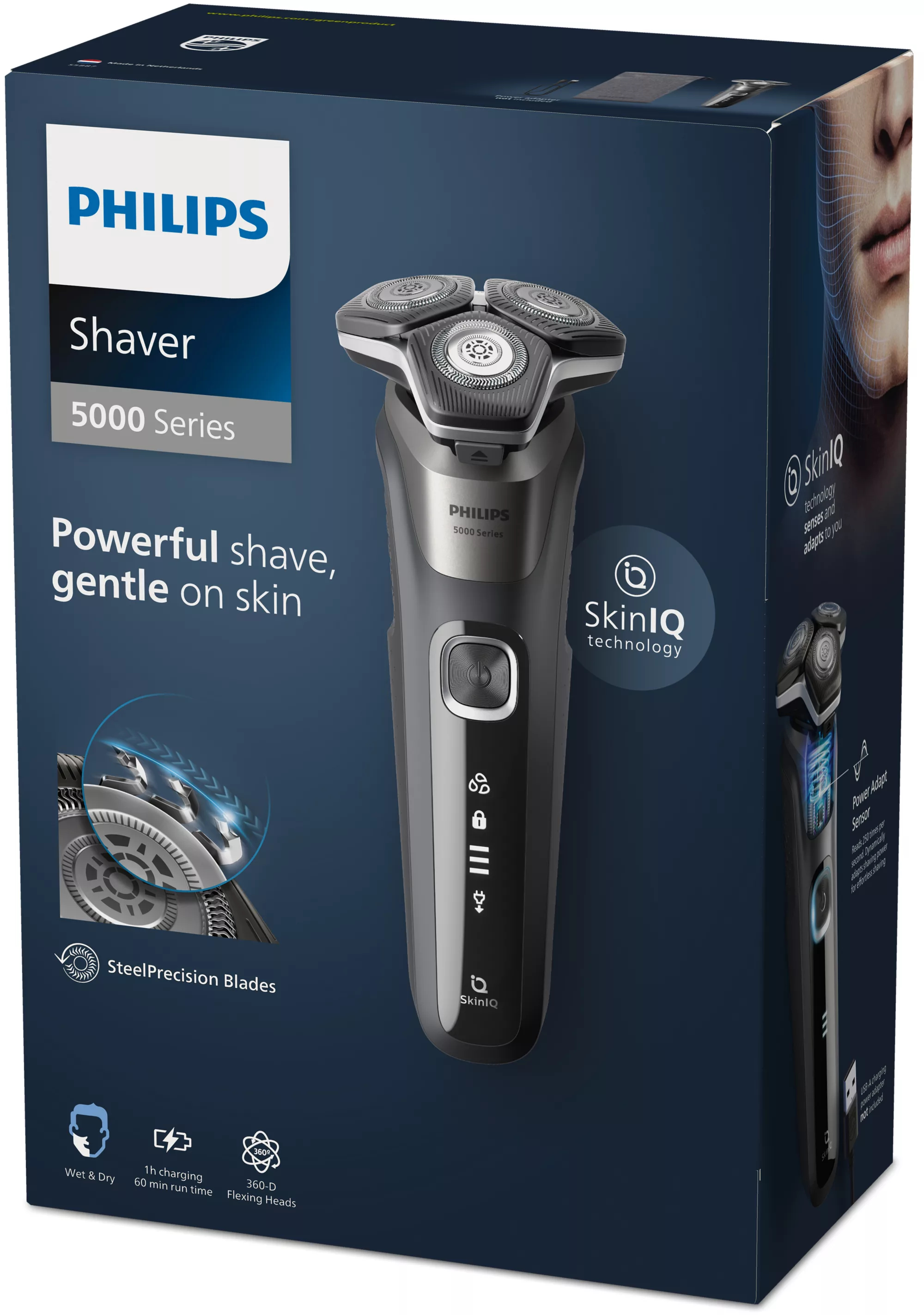 Philips SHAVER Series 5000 S5887/13 Wet and Dry electric shaver – image 3