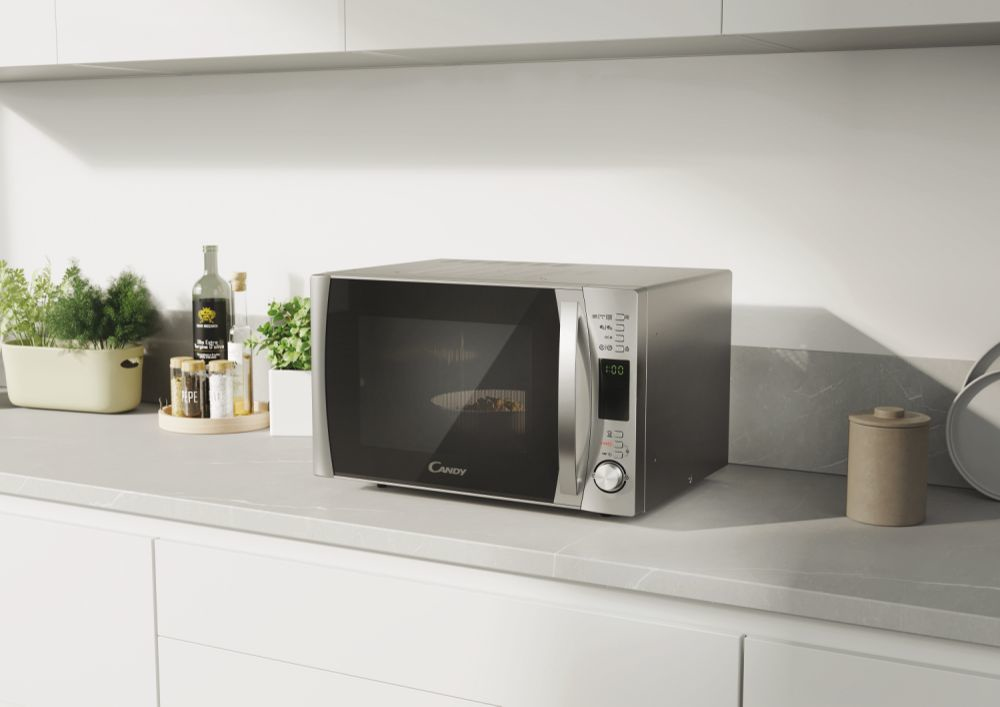 Candy COOKinApp CMXC25DCS Stainless steel Combination microwave Countertop – image 3