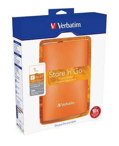 Verbatim Store 'n' Go USB 3.0 Portable Hard Drive 1TB Volcanic Orange – image 5