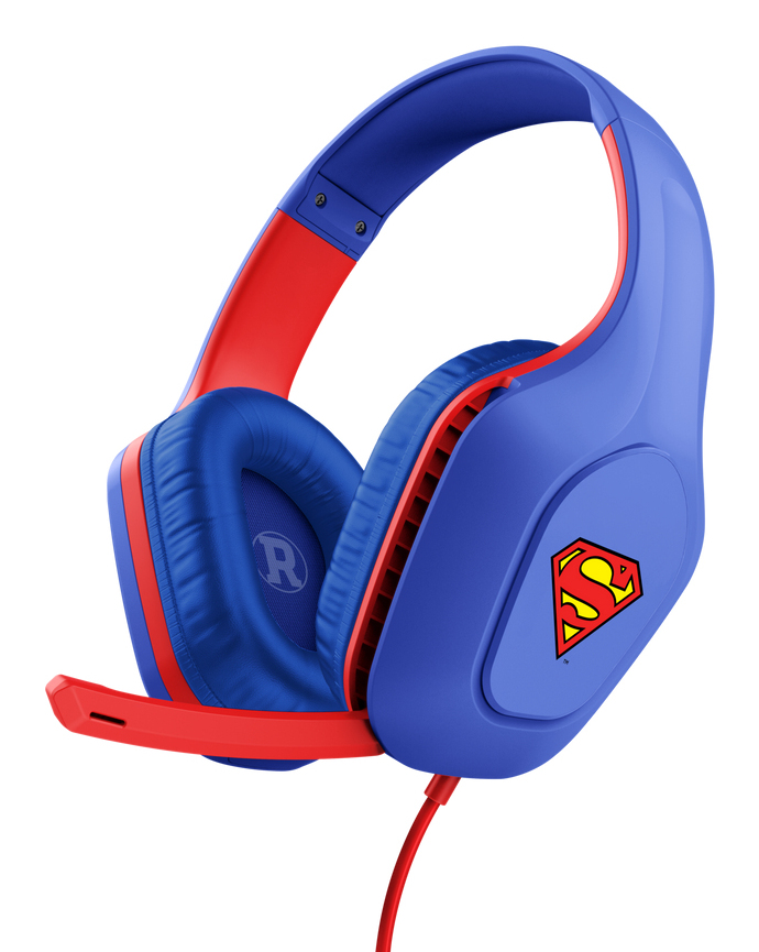 Slušalice TRUST GXT415SM ZIROX Superman/plava
